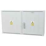 Obudowa termoutwardzalna lakierowana STN 106X58/32- 320 mm, daszek płaski, cięgna metalowe