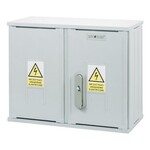 Obudowa termoutwardzalna lakierowana SSTN 53X42/32- 320 mm, daszek skośny, cięgna metalowe