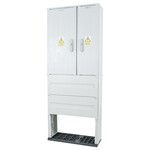 Obudowa termoutwardzalna lakierowana STN 66X84/2L/32+FTN - 320 mm, montaż aparatów, daszek płaski, cięgna PCV