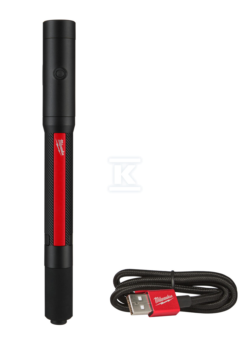 Latarka długopisowa USB ze wskaźnikiem - 4933478705