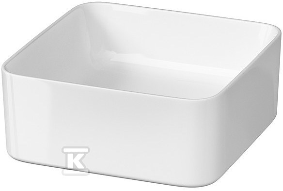 CREA 35 square countertop washbasin - K114-007