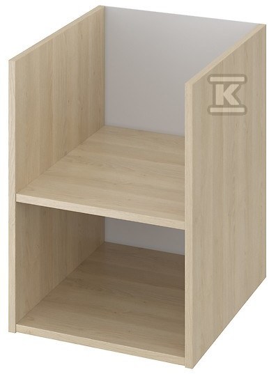 Modular open cabinet MODUO 40 oak - K116-019