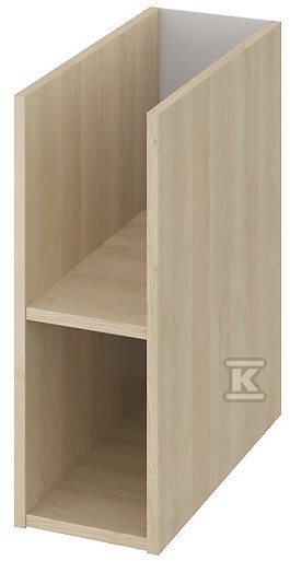 Modular open cabinet MODUO 20 oak - K116-020