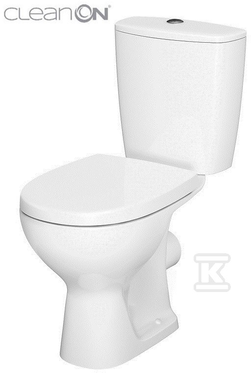 Kompakt WC Cersanit 613 Arteco New CleanOn 3/5 l,odpływ poziomy