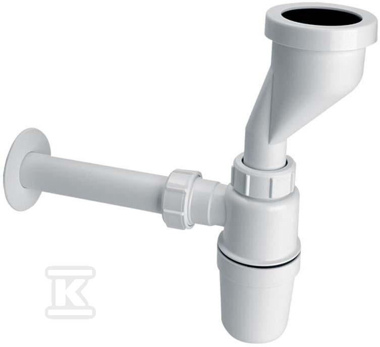 Concealed vertical urinal siphon - K97-116