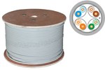 Cabluri F/FTP cat.6A LSOH 4x2x23AWG B2ca 500m (10Gb/s) 25 ani garantie, test de calitate de catre laborator INTERTEK (SUA)