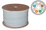 Cable S/FTP cat.7A euroclass B2ca LSOH 1500 MHz (10Gb / s) 500m 25 years warranty, quality testing by INTERTEK laboratory (USA)