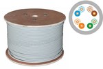 Cable U/UTP Cat.5e PVC 4PR 500m 25 years warranty, quality testing by INTERTEK laboratory (USA)