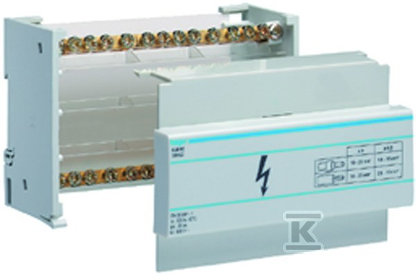 Distribution block In = 100A 2P 29kA - KJ01A