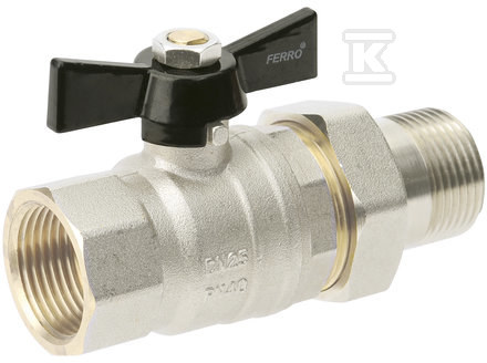 Кран водяний кульовий 1/2" Hercules з - KSH1