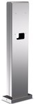 Column made of stainless steel for mounting two stations model 1100, 1100 SMART or 2200 SMART TECHNIVOLT STELE 2