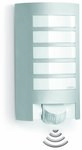 Oprawa elewacyjna Steinel L 12 z czujnikiem ruchu, E27, 60W, zasięg 10m, zakres 180°, IP44, aluminium