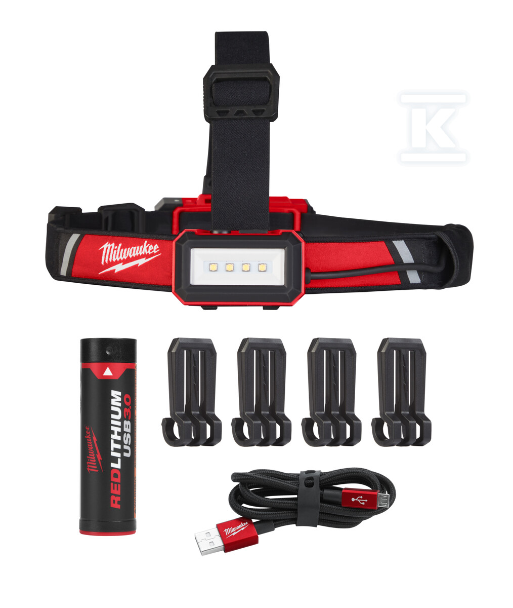 Latarka czołówka L4 HLRP 600lm IP54 - 4933479767