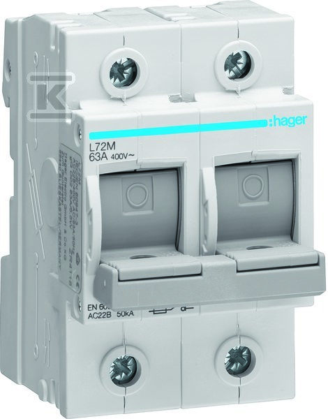 Modular horizontal fuse switch - L72M