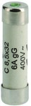 Плавка вставка циліндрична C 8.5x32mm gG 6A 400VAC