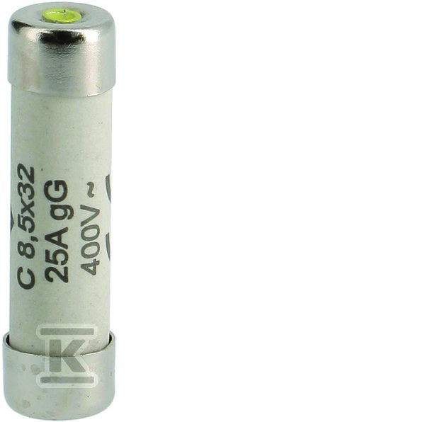 Циліндрична плавка вставка C 8, 5x32mm - L8532C25