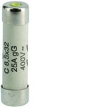 Циліндрична плавка вставка C 8, 5x32mm gG 25A 400VAC