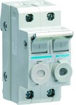 Rozłącznik bezpiecznikowy modułowy 1P+N wkładki bezpiecznikowej cylindrycznej L38 10x38 mm 20A 400VAC
