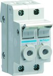 Rozłącznik bezpiecznikowy modułowy 2P wkładki bezpiecznikowej cylindrycznej L38 10x38 mm 20A 400VAC