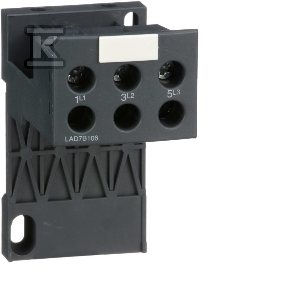 Terminal block for 35mm rail LRD/LR3D - LAD7B106