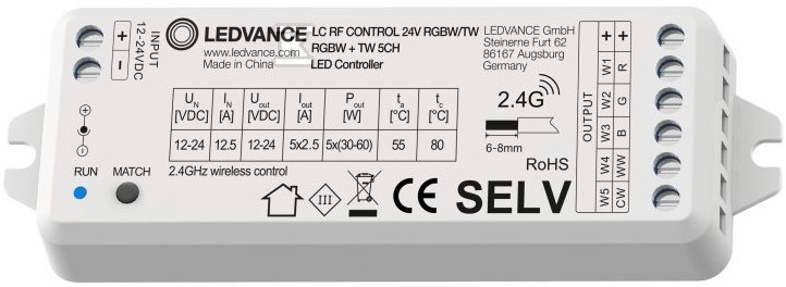 Wielokanałowa jednostka sterująca LC RF - 4058075435834