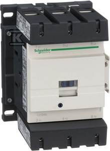 Stycznik elektryczny Schneider Electric I=150 A (AC-3), 1NC+1NO, 110 V AC