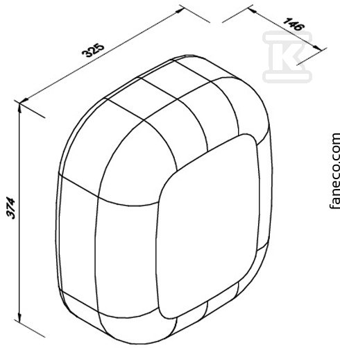 Podajnik ręczników ZZ COSMO biały - LCP5009B