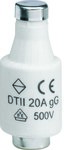 Fuse link DTII/E27, delayed gG (Bi-Wtz) 20A 500VAC