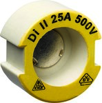 Вкладиш калібрувальний D SII/E27 25A жовтий
