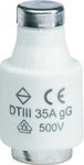 Fuse link DTIII/E33, delayed gG (Bi-Wtz) 35A 500VAC