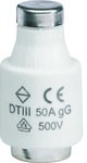 Fuse link DTIII/E33, delayed gG (Bi-Wtz) 50A 500VAC