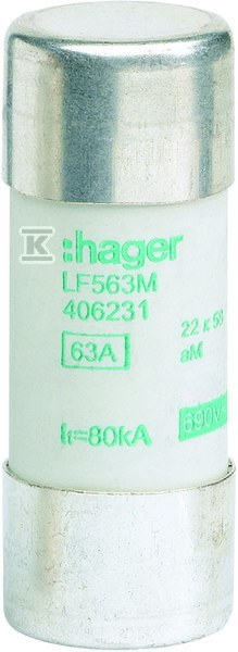 Плавка вставка циліндрична CH-22 - LF563M