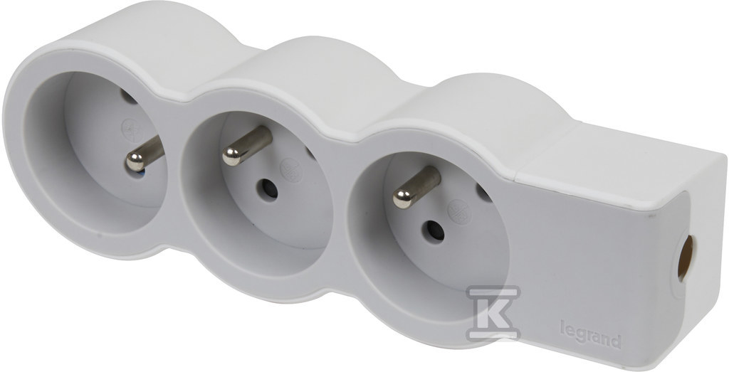 Przedłużacz STANDARD 3x2P+Z, bez - 049496