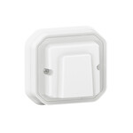 Wyjście kablowe z uchwytem, komplet podtynkowy 16A-230V~ - białe, NOWE PLEXO 55