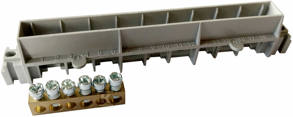 PE terminal block for 8-module - 134801