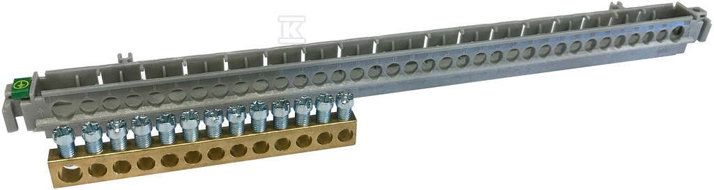 PE terminal block for recessed - 134804