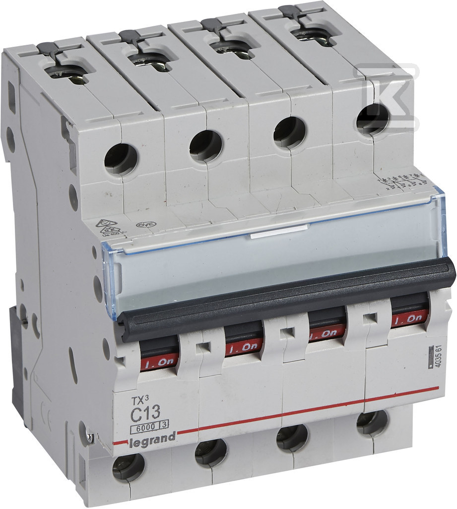 Miniature circuit breaker S 304 4P C - 403561