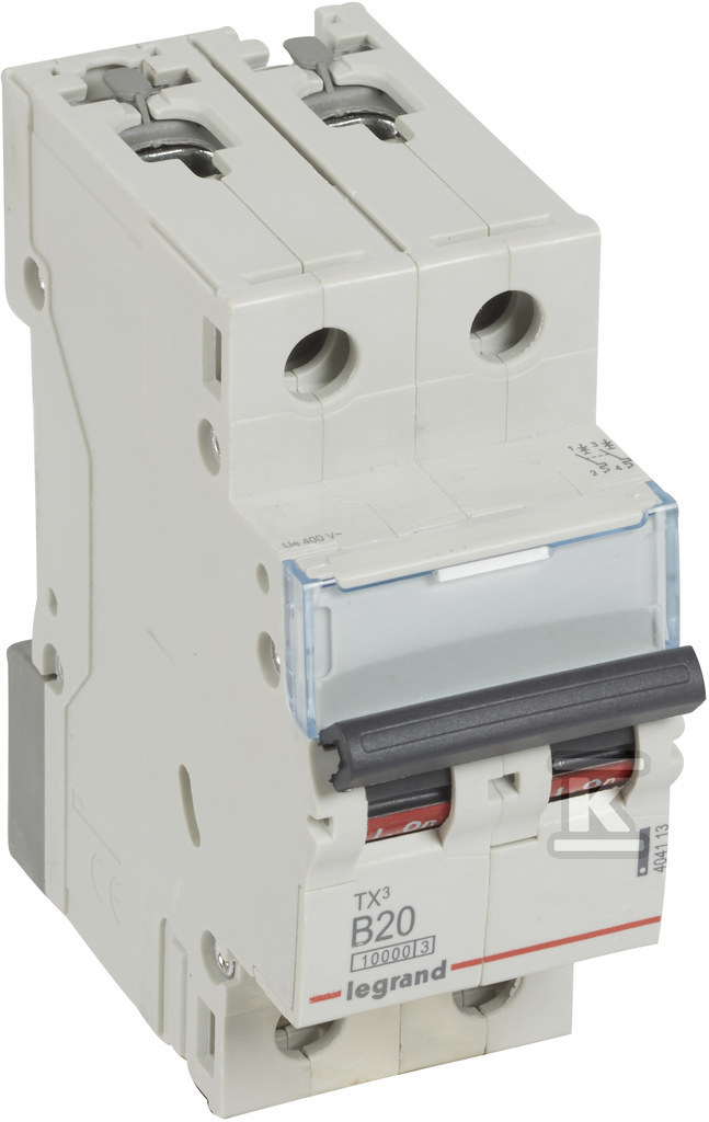 Miniature circuit breaker S 312 2P B - 404113