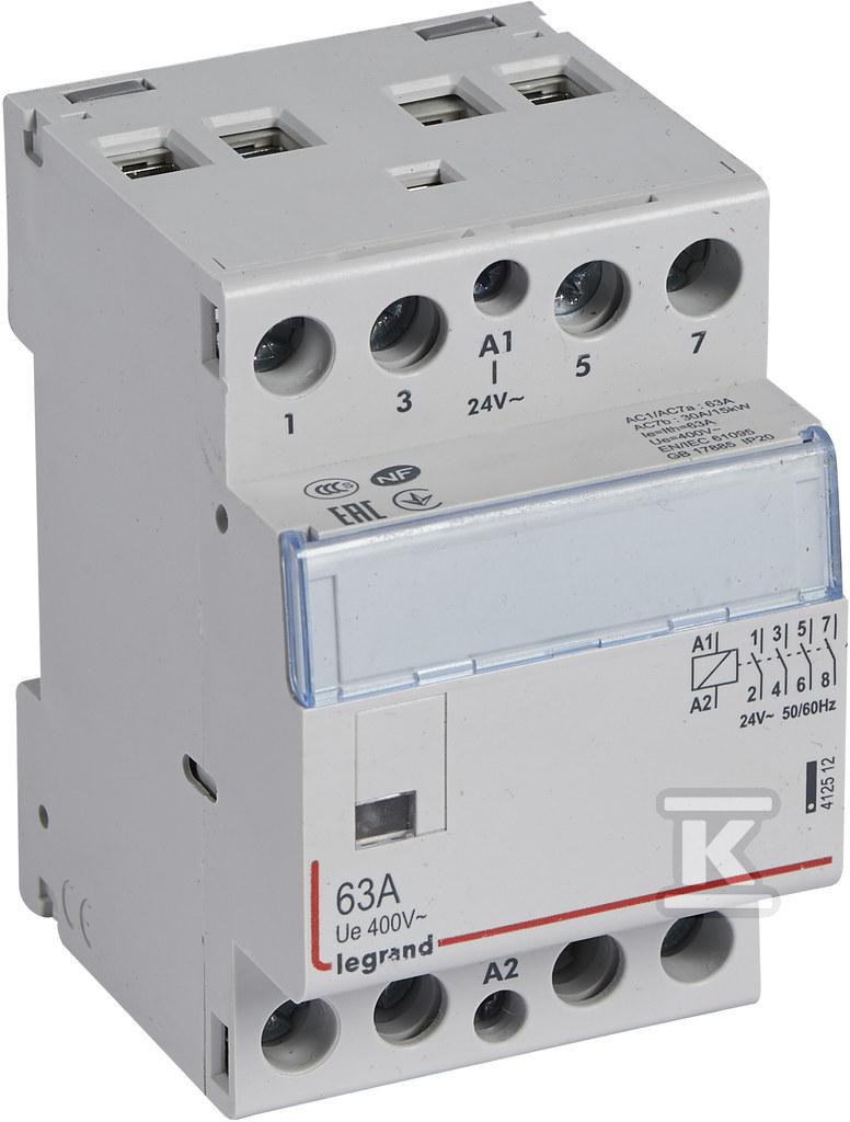 Modulares Schütz SM 363 63A 24V 4NO - 412512