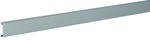 Halogen-free comb duct cover, PVC, 25mm wide, gray /2m/