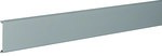 Halogen-free comb duct cover, PVC, 50 mm wide, gray /2m/