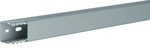 Halogen-free comb duct with cover, 37x37mm, gray /2m/