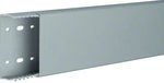 Halogen-free comb duct with cover, 37x100mm, gray /2m/