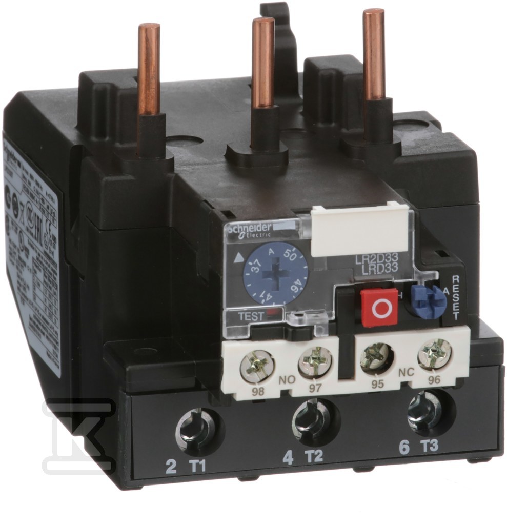 37-50A thermal overload relay - LRD3357