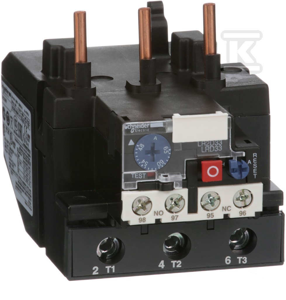 Thermal overload relay 48-65A - LRD3359