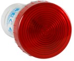 Lampa compacta rosie 230V BA9S Cu LED 230V curent alternativ BA9S