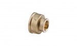 Mufa redukcyjna mosiężna 3/4"x1/2" żółta