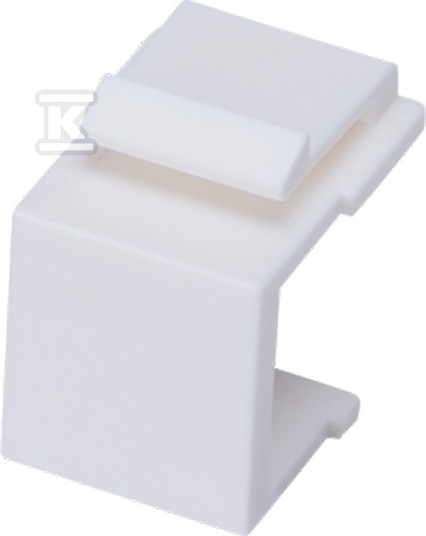 Adapter keystone plug, white color - MKA-Z-B