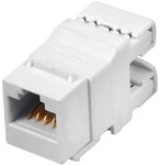 RJ45 UTP Cat.5E keystone jack, unshielded Q-LANTEC