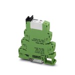 Interfejs PLC, przekaźnik miniaturowy ze złoconym zestykiem wielowarstwowym, 2 styki przełączne, 24 V DC, zaciski śrubowe, NS 35/7,5
